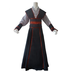 Первые 10 покупателей скидка Вэй Wuxian Junior Мальчик Мужской косплэй Hanfu костюм для аниме основатель диаболизма Mo Dao Zu Shi