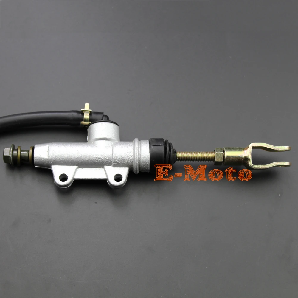 Основной цилиндр для заднего тормоза мотоцикла с резервуаром жидкости