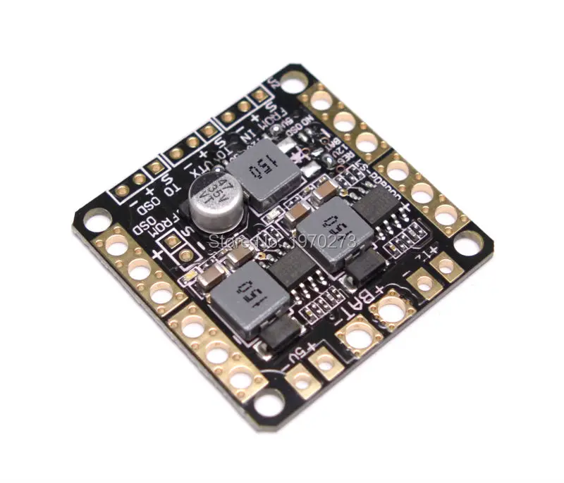 RC части CC3D NAZE32 F3 распределительная плата PDB PCB с фильтром BEC выход 5 в 12 В 3A для QAV250 |