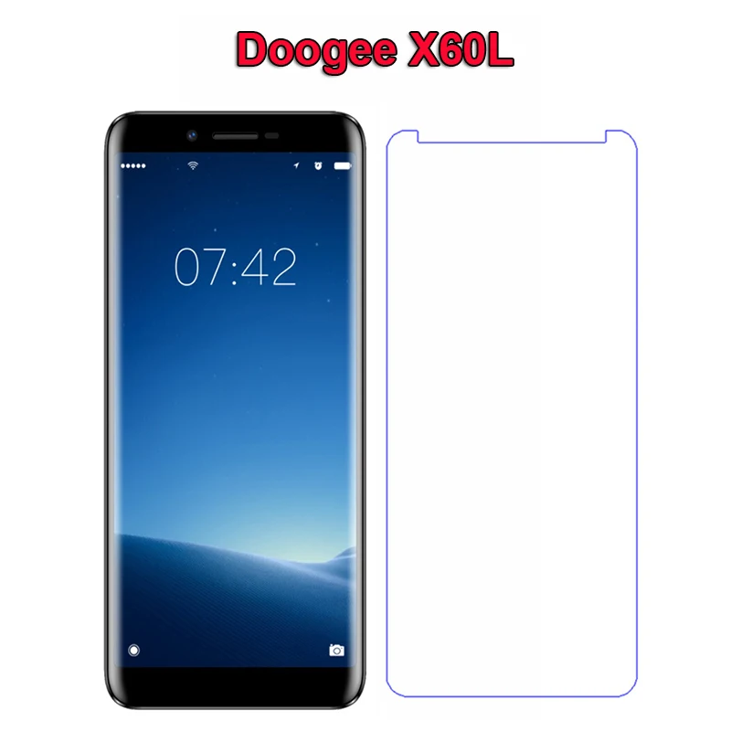 Закаленное стекло Для Doogee BL12000 X55 X60L 2 шт.|Защитные стёкла и плёнки для телефонов| |