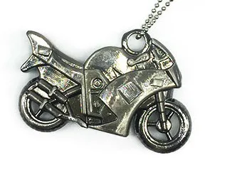 new creative usb flash drive 32gb memory usb 2.0 metal pen drive motorcycle usb stick 4gb 8gb 16gb 64gb pendrive gift wholesale - Color: Silver