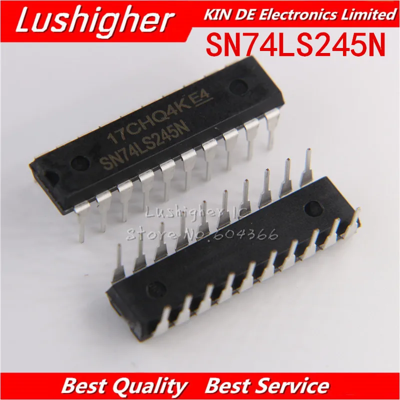 10 шт. SN74LS245N DIP20 HD74LS245P DIP 74LS245 новый оригинальный IC|Интегральные схемы| |