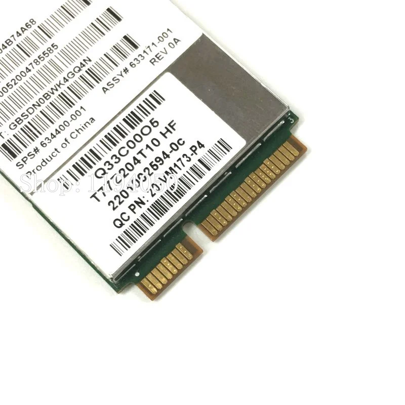 MC8355 Gobi3000 3G WWAN карта HSPA + Модуль Сетевая WCDMA для HP 634400 001 2170p 2560p 8460p 8560w 4540s 6460b 6570b WLAN|hspa