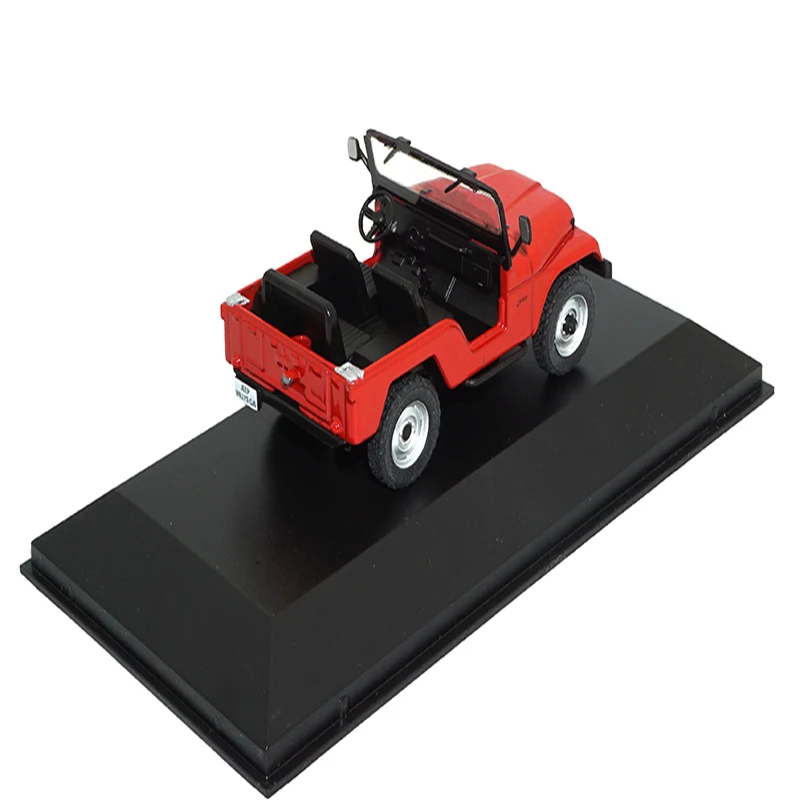 JEEP CJ5 1963 моделирование классическая модель автомобиля коллекция мебели сплав литье под давлением винтажный трансформер внедорожник игрушечный автомобиль