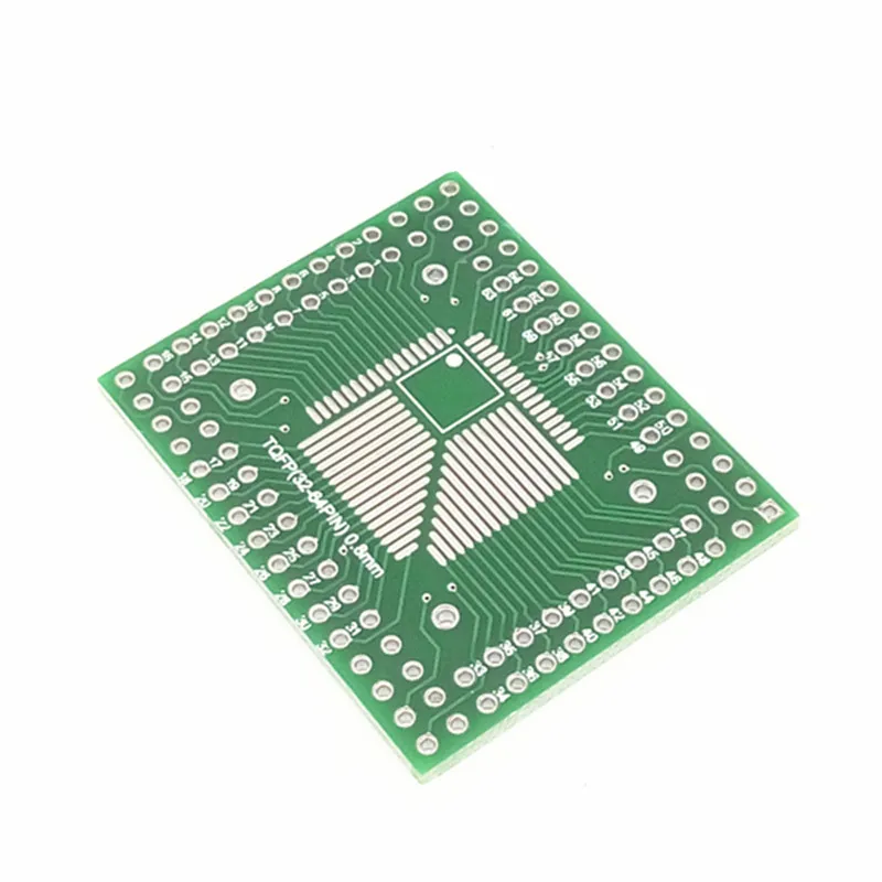 10 шт./лот QFP/FQFP/TQFP32/44/64/80/100 LQFP SOP Поворотная DIP 0 5/0 8 мм плата адаптера|board dip|dip sopqfp dip |
