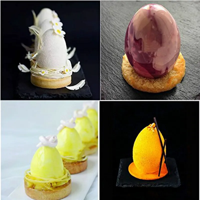 3D пасхальные яйца силиконовые формы для украшения торта инструменты выпечки