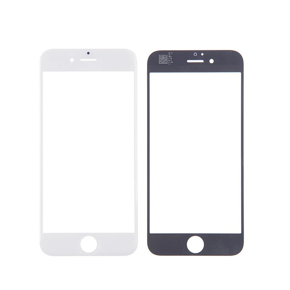 Переднее стекло для iPhone 6 6S Plus 4 7 дюйма черное белое сенсорный экран дигитайзер