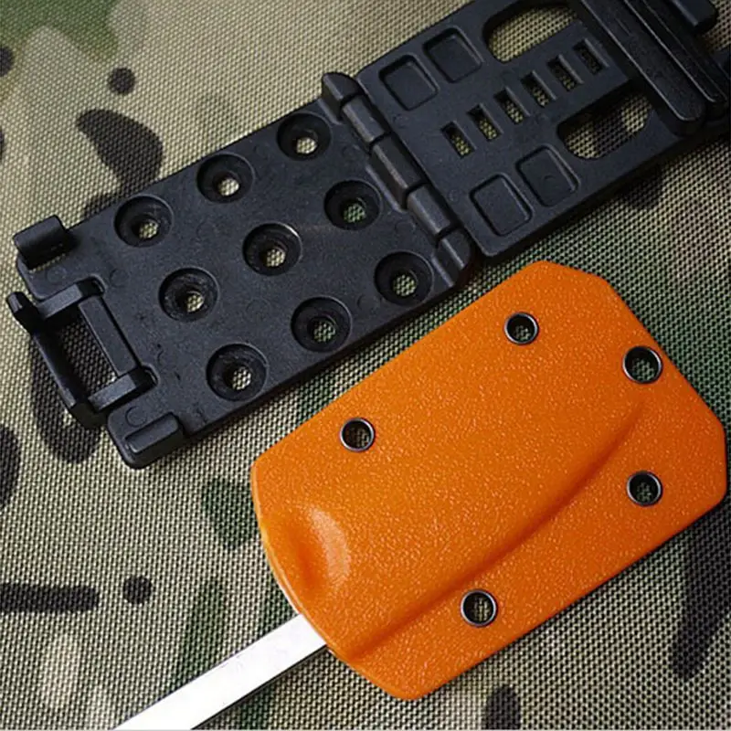 EDC Снаряжение Многофункциональный K оболочка Kydex кобура Зажим для ремня в спасательный замок утилита портативный открытый инструмент для кемпинга