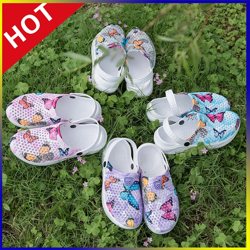 Классические слипоны Садовая обувь Женские быстросохнущие летние пляжные
