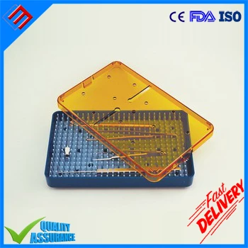 Пластиковый лоток для медицинских стоматологических инструментов Размер 6 5x4x0 75