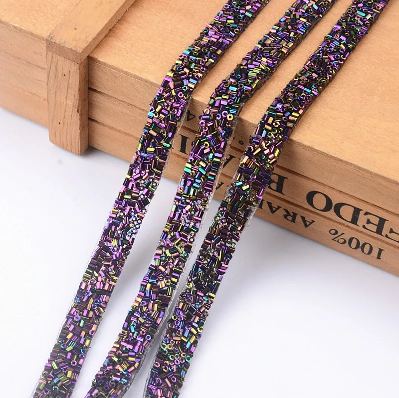 Черные стразы с сеточкой и стразами 2 ярда/партия|Стразы| |