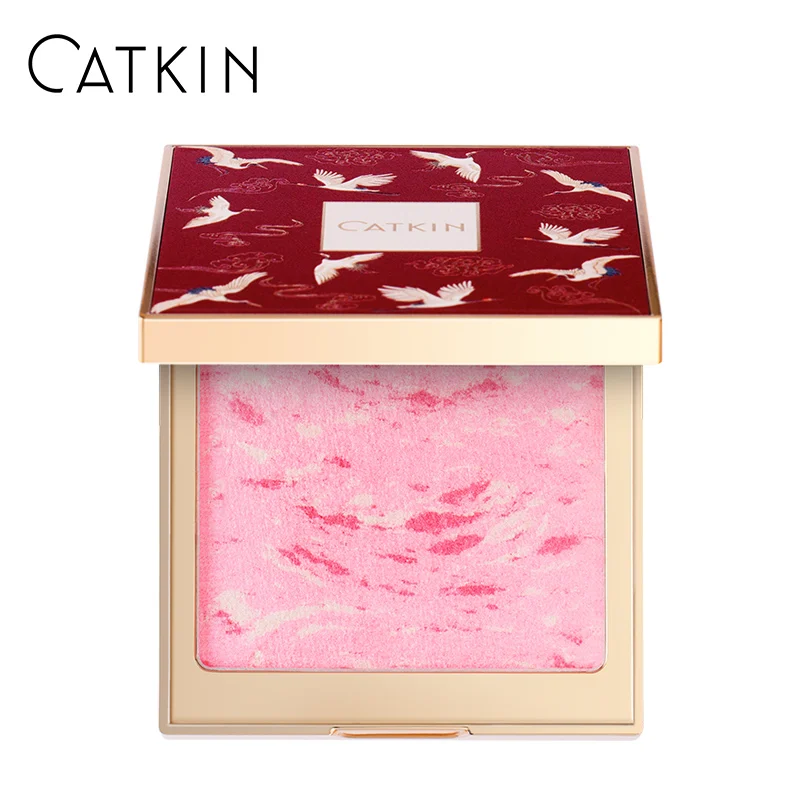 CATKIN Вечная любовь 10 г розовые краны Румяна C01 пьяные в цветах стойкие натуральные румяна палитра