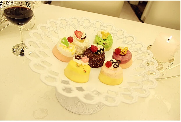 White metal plate fruit cake West Point baking tray Home Decoration wedding party supplies decorative bowl SG088 | Дом и сад