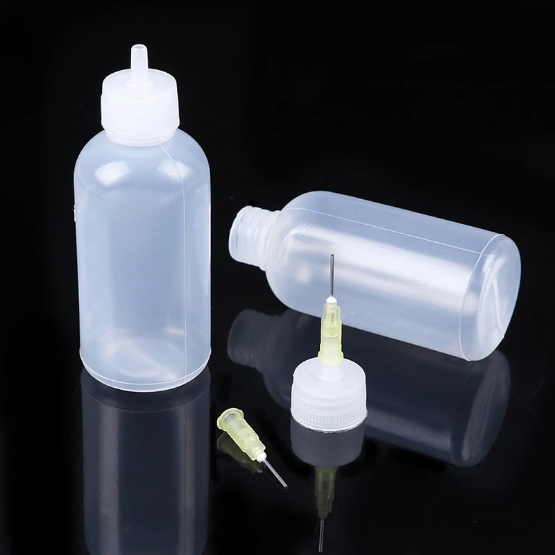 

Новый пустой E-liquid пластиковый флюс для канифоли, бутылка для спирта для диспенсера, паяльный флюс для канифоли, 50 мл