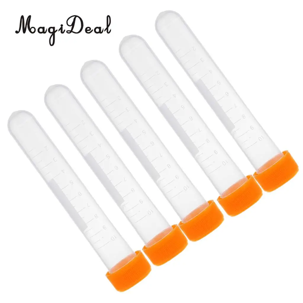 5 шт. круглые прозрачные вязанные швейные иглы трубки для хранения контейнер