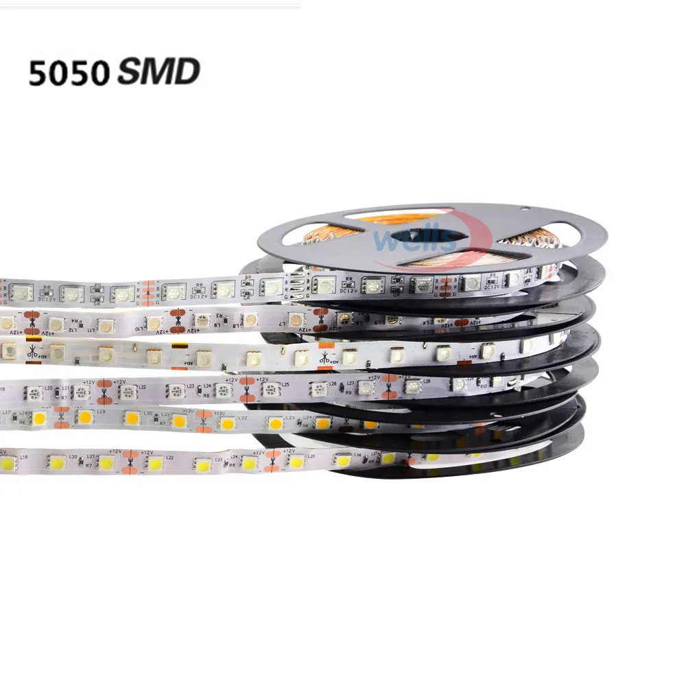 Светодиодная лента 5050 SMD 5 м 60 светодиодов/м