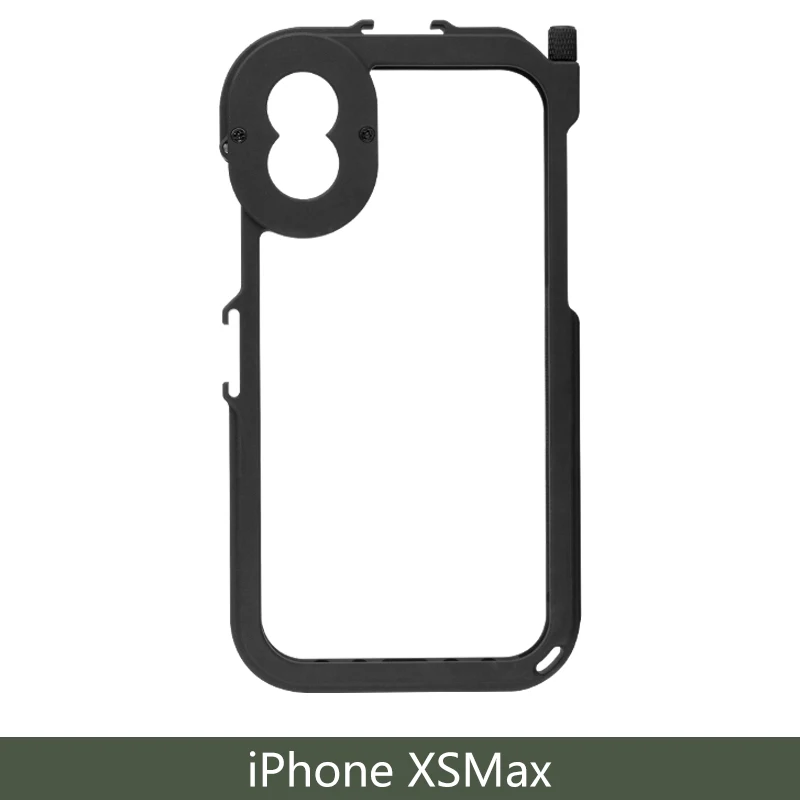 Чехол Vlog для видеокамеры Ulanzi для iPhone X Xs Max, чехол с резьбой для объектива с моментом, 17 мм, резьба для холодного башмака, 1/4 - Цвет: For iPhone Xs Max
