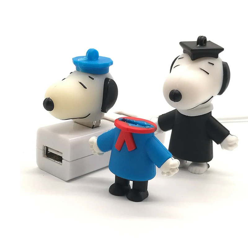 Флеш-накопитель с мультяшными собаками, usb флеш-накопитель, 4 ГБ, 8 ГБ, 16 ГБ, 32 ГБ, 64 ГБ, реальная емкость, memoty stick, милая докторская собака, креативный подарок, ручка-накопитель