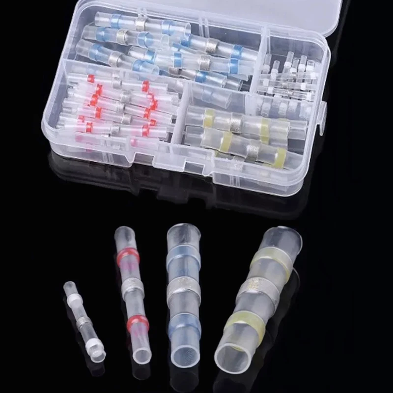 Водонепроницаемая термоусадочная трубка для припоя 50 шт.|Кабели адаптеры и