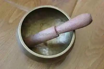 Тибетская медная Поющая чаша 8 см зеркальная музыкальная бесплатная доставка S151 |