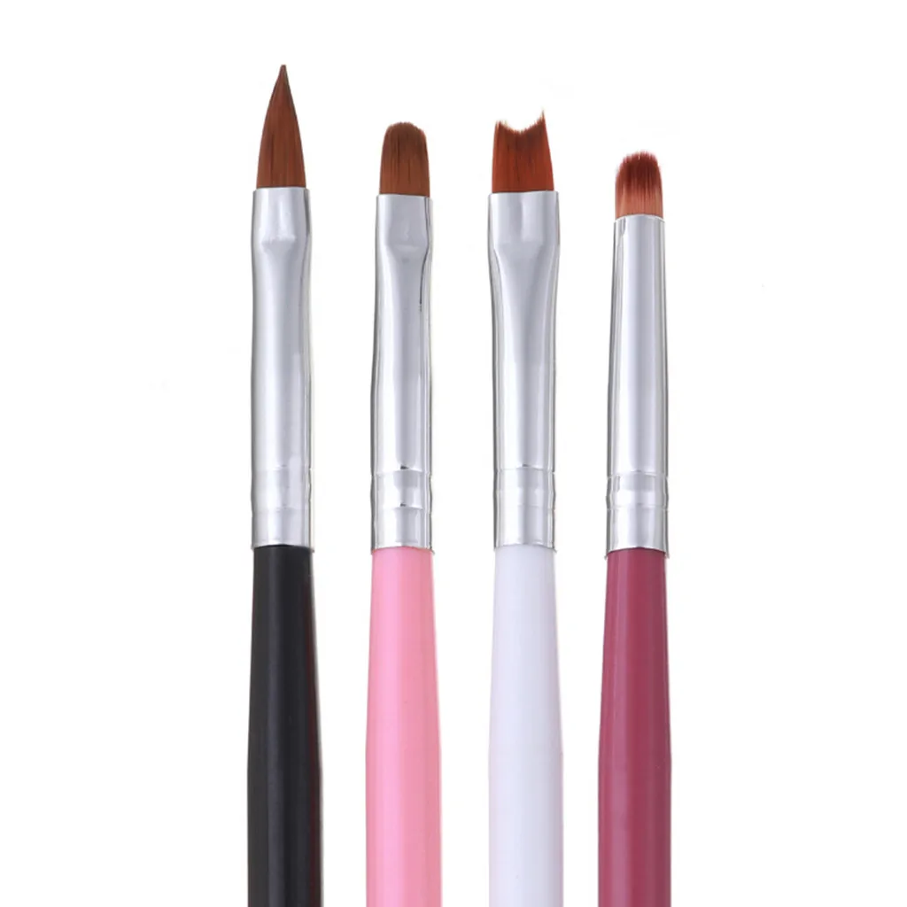 1 шт. гель для дизайна ногтей поли кисть подводки красочные ручки из бисера ручка