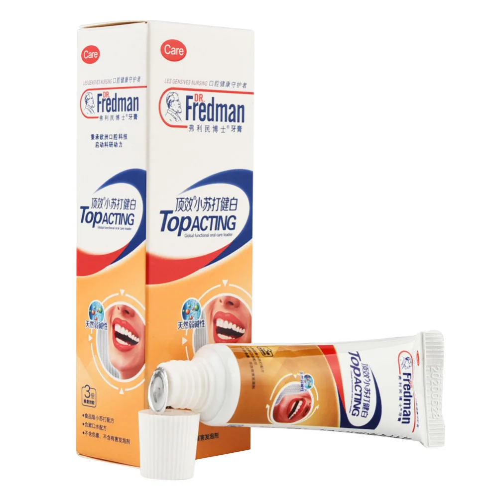New Natural Baking Soda White Toothpaste Teeth Whitening Cleaning Hygiene Oral Care Health Wholesale drop ship 9.8 | Красота и