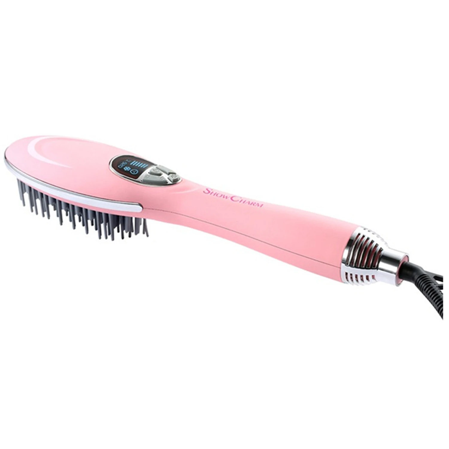 SHOWCHARM сухих волос гребень Электрический Ионный пара стайлер мокрого на сухой