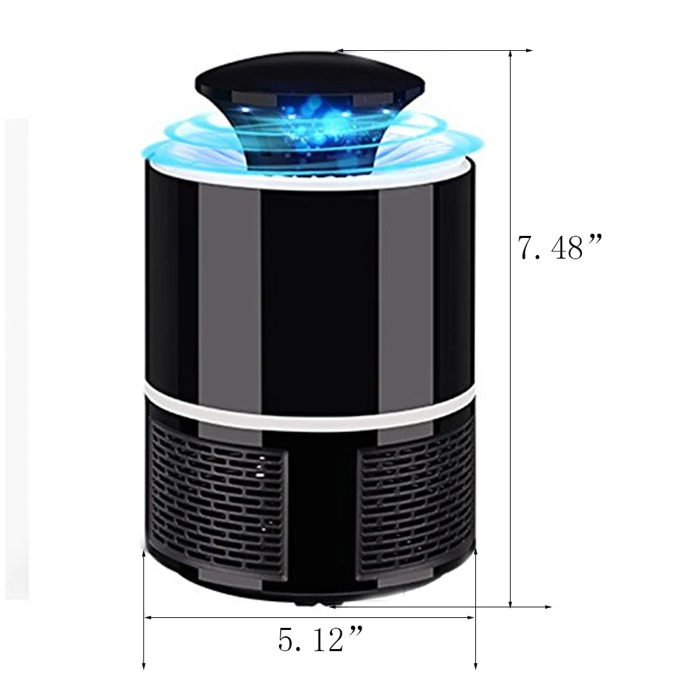 Фотокатализатор москитная ловушка лампа УФ USB убийца Бесшумная домашняя