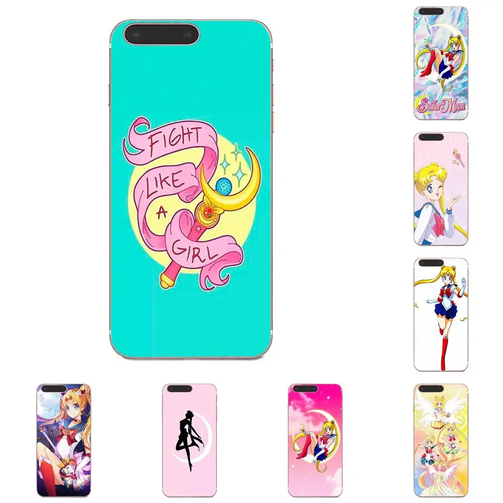 Чехол для телефона Sailor Moon Girls Galaxy Alpha Core Note 2 3 4 S2 A10 A20 A20E A30 A40 A50 A60 A70 M10 M20 M30 |