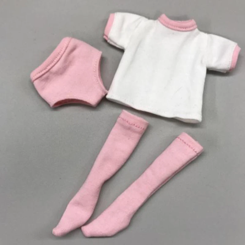 1 комплект одежды для кукол Blyth спортивная одежда футболка + шорты аксессуары