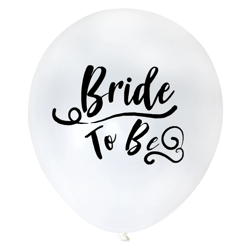 100pcs bride to be balloon wedding celebration hen party decoration personality design | Дом и сад