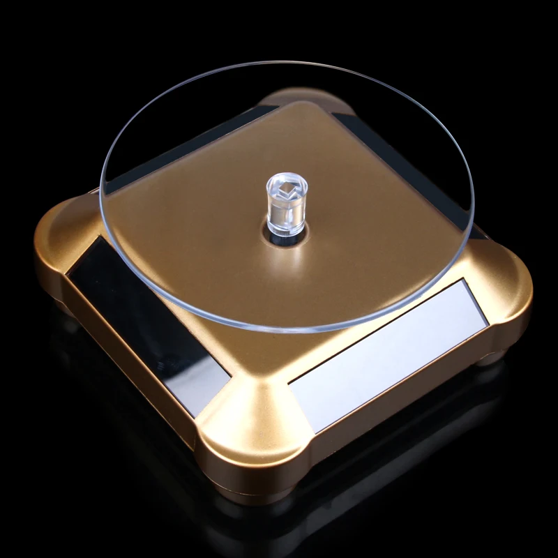 Вращающийся светодиодный дисплей на солнечной батарее вращающаяся подставка