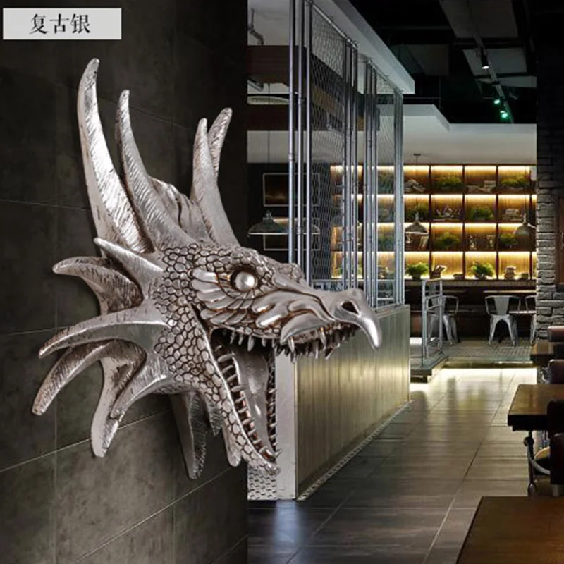 Голова декоративного искусства креативная голова животного в американском