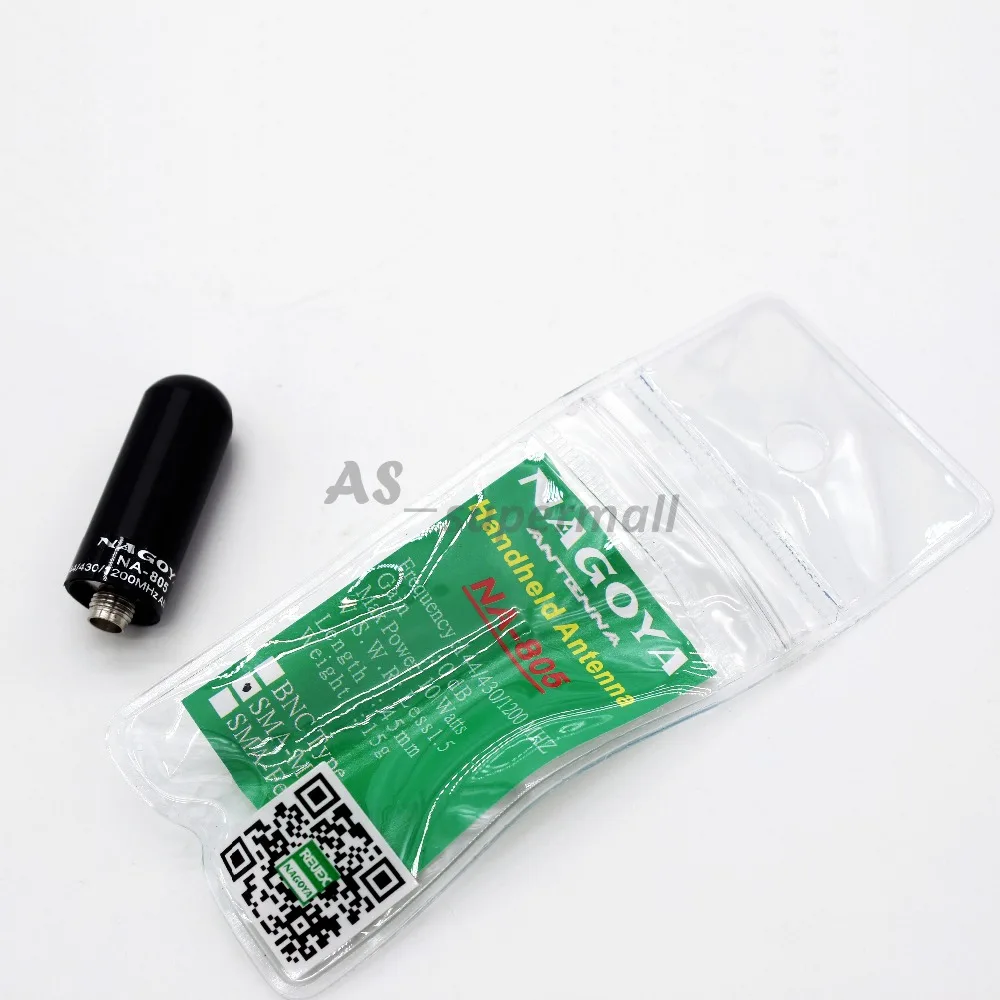 Подлинный антенна NAGOYA NA-805 SMA типа «мама» двухдиапазонная антенна для Kenwood Baofeng UV-5R UV-82HX GT-3 DM-5R плюс TYT Портативный радио