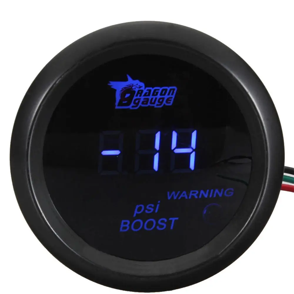 EE поддержка лидер продаж 2 дюйма 52 мм черный корпус синий светодиодный