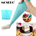 MOSEKO 1 шт. многоразовый силиконовый кондитерский мешок для айсинга, крема, украшения десертов, инструменты для украшения торта, кексов, инструменты для выпечки, тортов