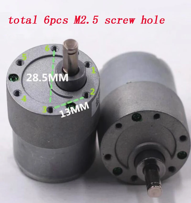 2 шт. JL-37B3525 530 DC мотор-редуктор 37GB530 большой крутящий момент редуктор скорости 6 в 12