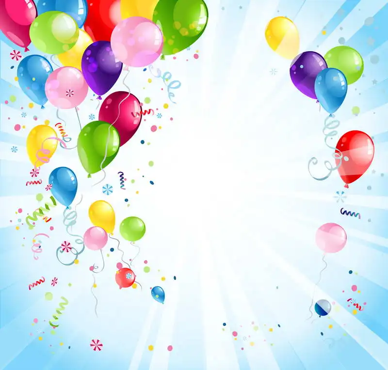 10x10 футов голубые радужные воздушные шары для вечерние бесшовные моющиеся без