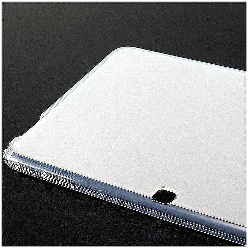 Планшеты прозрачный мягкий ТПУ простой силиконовый чехол для Samsung Galaxy Tab 4 SM T530 T531