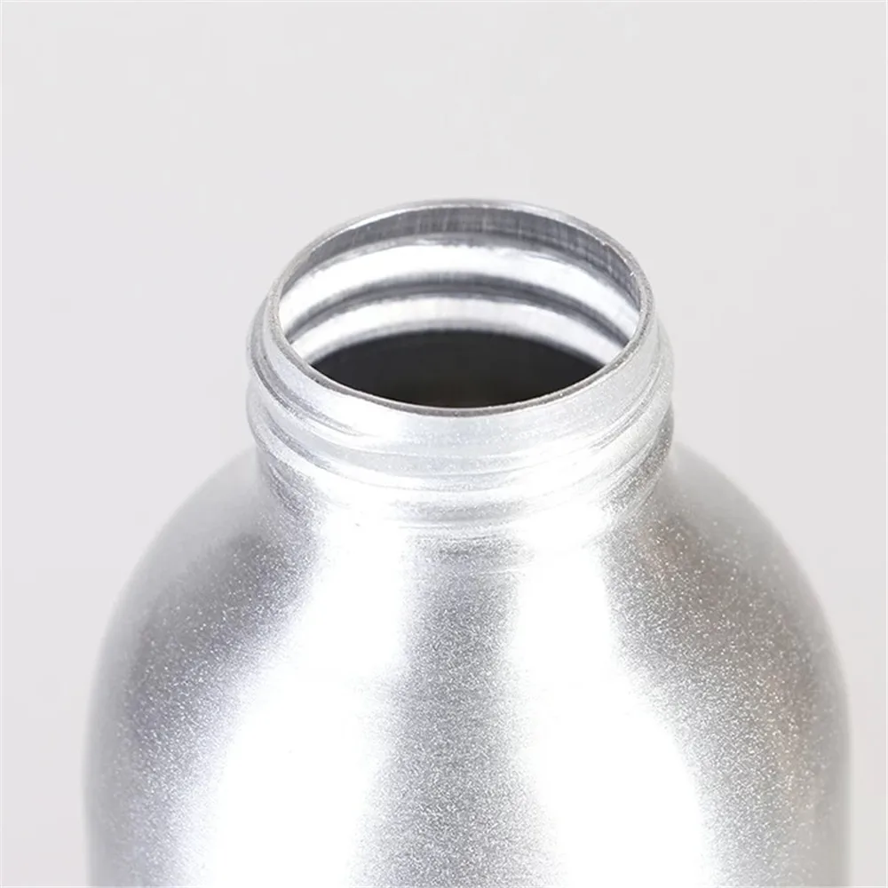 Серебристая алюминиевая бутылка с распылителем воды для тату-машинки набор