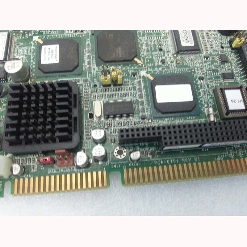 Промышленная плата управления PCA 6751 REV: B1 ISA полудлинная промышленная карта с ЦП