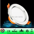 Ультратонкая Встраиваемая светодиодная панельная лампа направленного света, 3 Вт, 5 Вт, 7 Вт, 9 Вт, 12 Вт, 15 Вт, 18 Вт, круглая лампа направленного света для спальни, кухни, для помещений, 220 В, 110 В