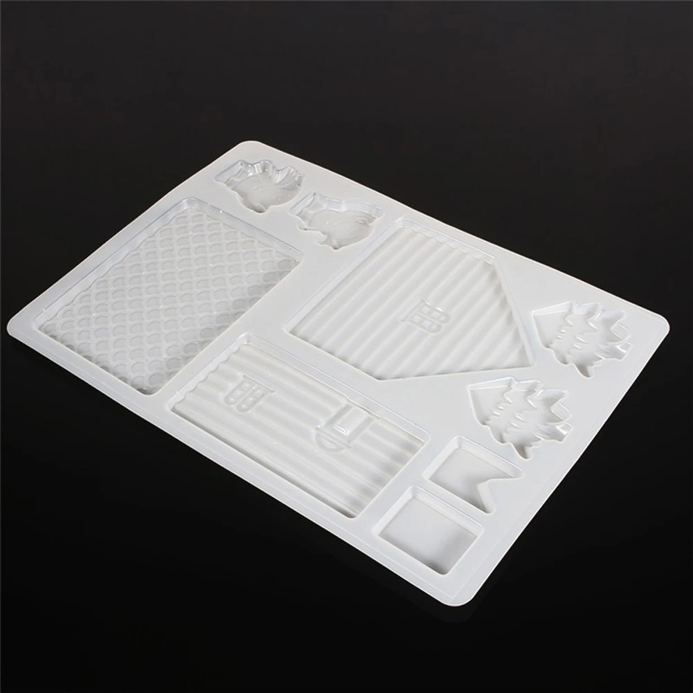 Пудинг для приготовления желе и выпечки Рождественская форма шоколада пряничный