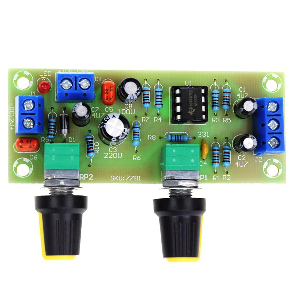 DC 10 24 В усилитель умный сабвуфер фильтр пластина преамп доска Электроника один