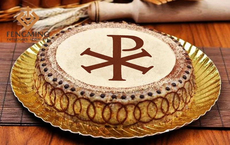 Кухня 1 шт. facemile новый бренд Православная икона для торта Fondant (сахарная) кекс