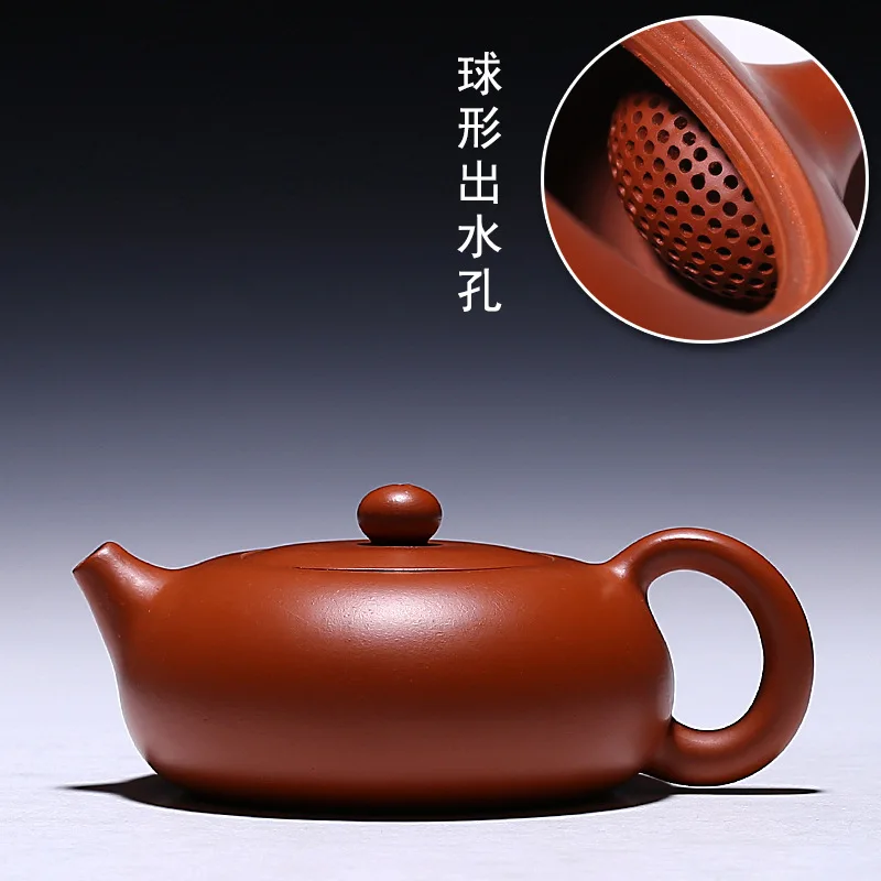 

Бесплатная доставка, 180 мл, чайный горшок из фиолетовой глины Dahongpao из исинской глины, известный чайный горшок ручной работы в стиле кунг-фу з...