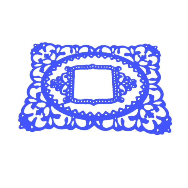 Рамка штампы цветок границы умственная резка новые рождественские трафареты DIY