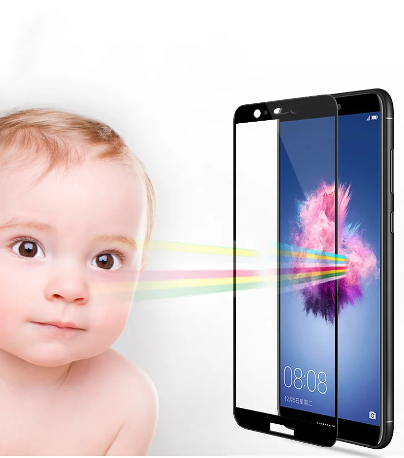 2 шт полное покрытие для huawei Honor 7C 5," Honor 7C Pro 5,99" Россия чехол закаленное защитная стеклянная пленка для экрана Крышка для Honor 7C