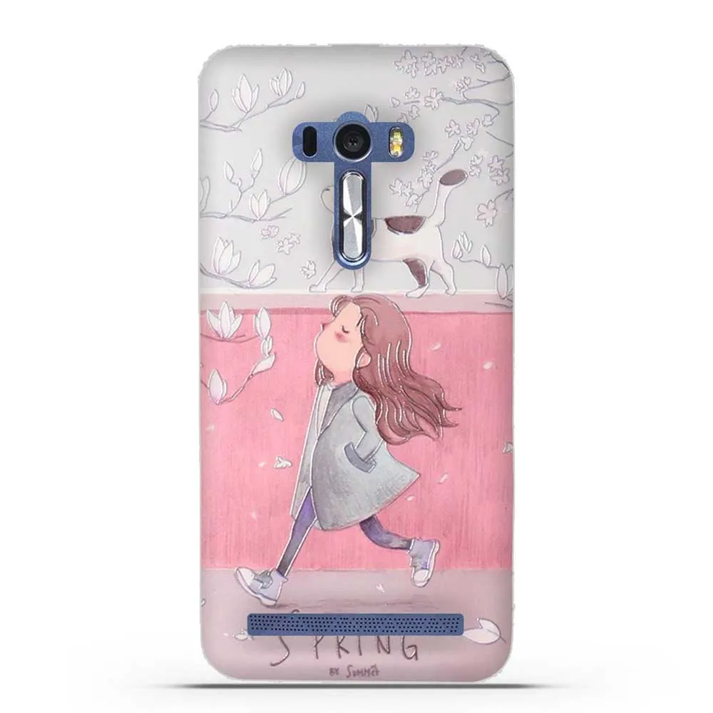 9 Силиконовый чехол для Asus Zenfone Selfie ZD551KL, чехол для телефона s, 3D Рисунок, рельефы, мягкий ТПУ чехол для Fundas Asus ZD551KL, задняя крышка - Цвет: 9