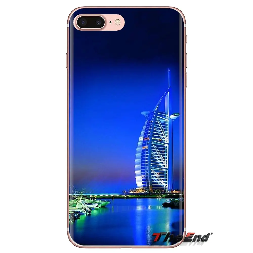 Чехол для телефона Samsung Galaxy S3 S4 S5 Mini S6 S7 Edge S8 S9 S10 Plus Note 3 4 5 8 9 Burj Al Arab Iconic Buildings Dubai |